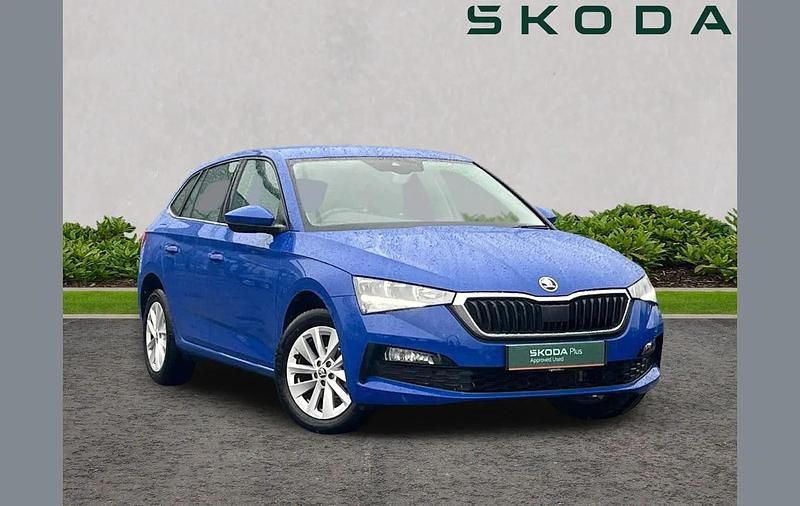 Used Skoda Scala SE Technology 94 HP (69 kW) 2023 Energy blue Hatchback