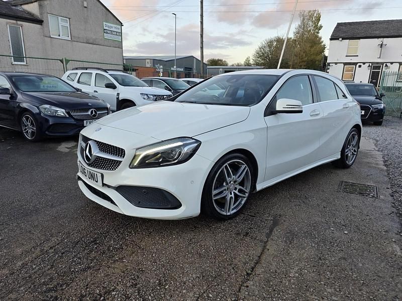 Used Mercedes A220 AMG line 2016 White Hatchback