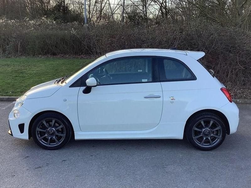 Used Abarth 595 145 HP (106 kW) 2018 White Hatchback