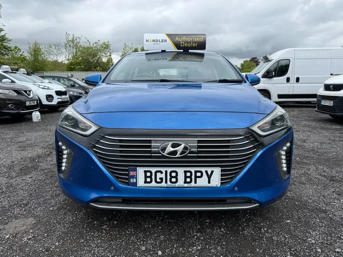 Used Hyundai Ioniq Premium SE 141 HP (103 kW) 2018 Blue Hatchback