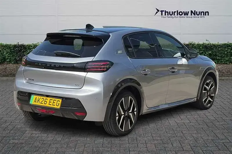 New Peugeot e-208 Premium 114 kW (156 HP) 2026 Grey Hatchback