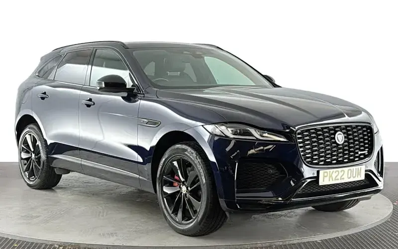 Second-hand Jaguar F-Pace R-Dynamic 204 CP (150 kW) 2022 Albastru SUV