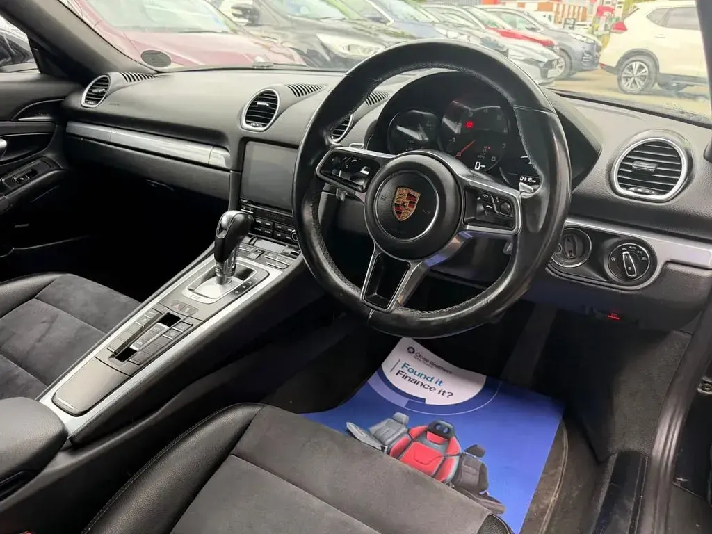Used Porsche 718 Boxster 300 HP (220 kW) 2018 Black Cabriolet