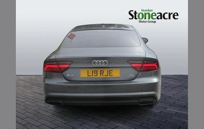 Used Audi A7 Black Edition 214 HP (157 kW) 2016 Grey Hatchback