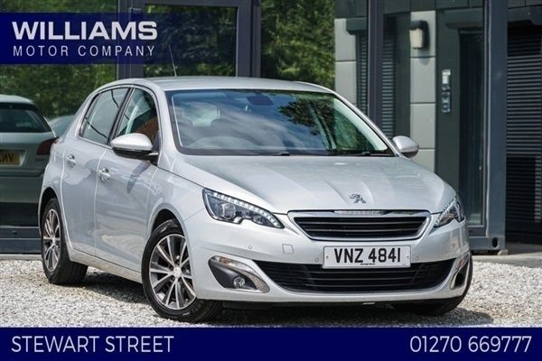 Silver Used 2015 Peugeot 308 Allure Hatchback | £5,061 (Fair price) - Image 1/1