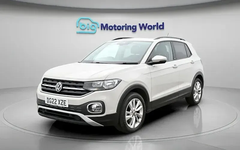 Usado VW T-Cross Active 110 HP (80 kW) 2021 Cinzento SUV