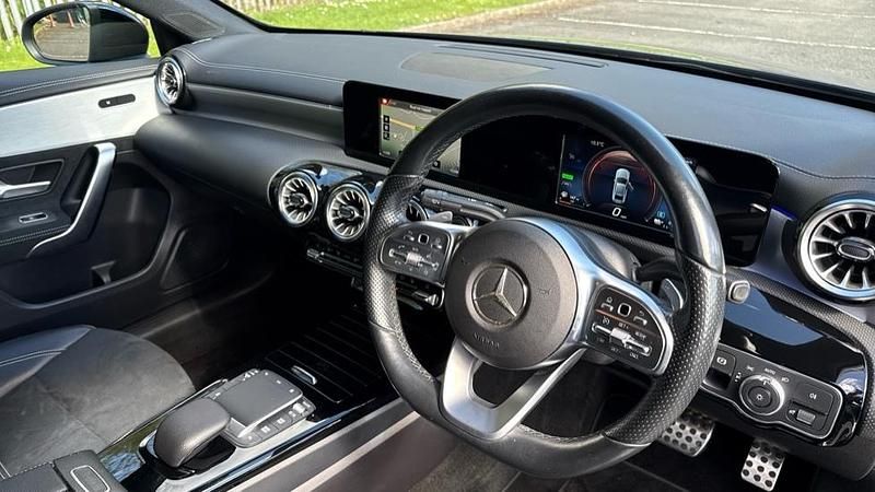 Used Mercedes A250 AMG line 218 HP (160 kW) 2021 Grey