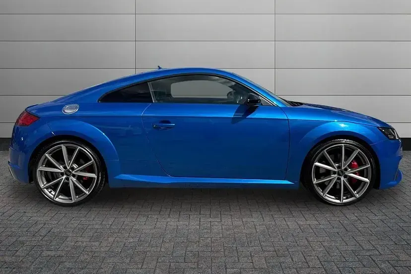 Used Audi TTS Black Edition 306 HP (225 kW) 2017 Ara blue Coupe