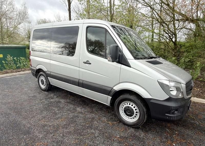 Używany Mercedes Sprinter 2018 Srebrny Van