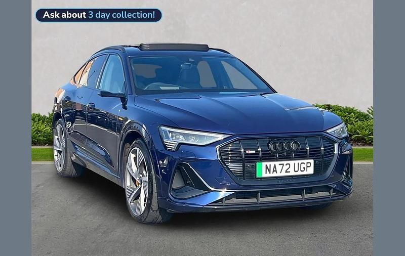 Used Audi e-tron Sportback Advanced 300 kW (408 HP) 2022 Blue SUV