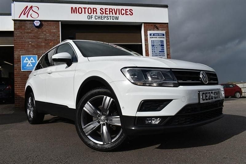 White Used 2020 VW Tiguan Match SUV | £17,495 (Fair price) - Image 1/4