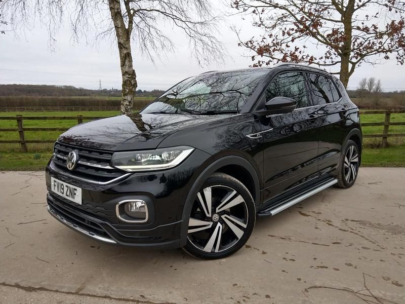 Used VW T-Cross R-line 2019 Black SUV