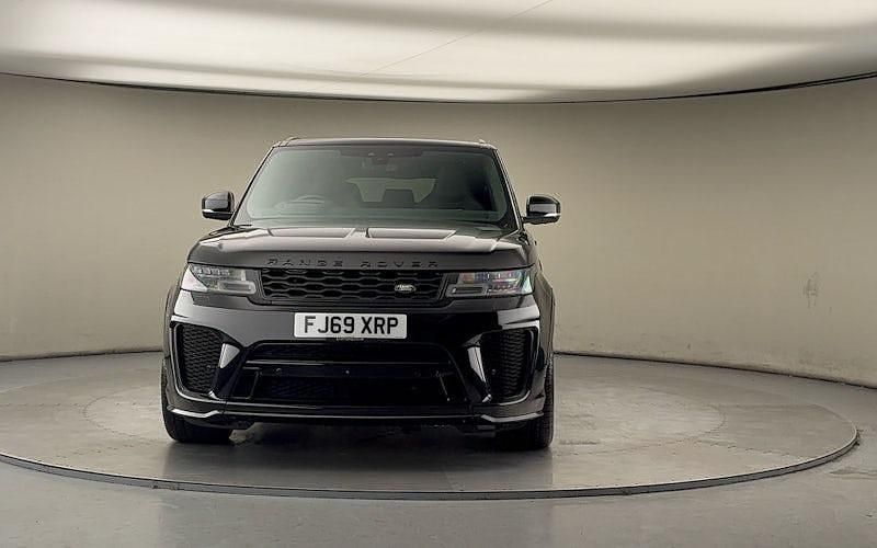 Used Land Rover Range Rover Sport SVR 575 HP (422 kW) 2019 Santorini black SUV