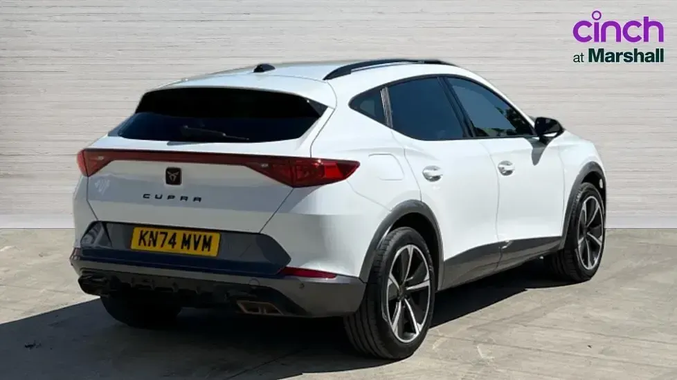 Used Cupra Formentor 204 HP (150 kW) 2024 White SUV
