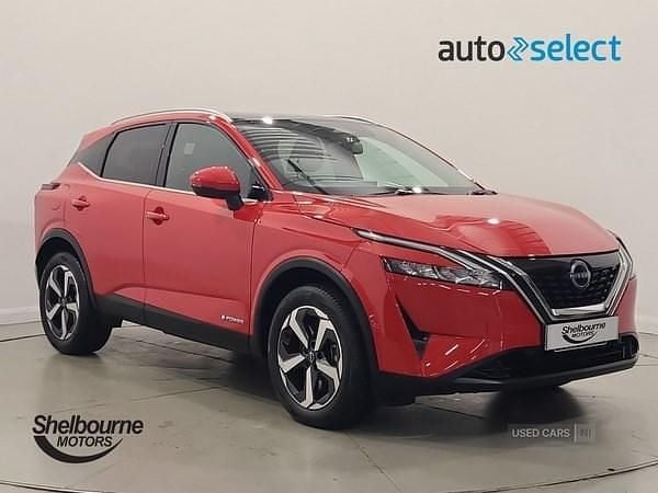 Red Used 2023 Nissan Qashqai N-Connecta SUV | £22,259 (Good price) - Image 1/4