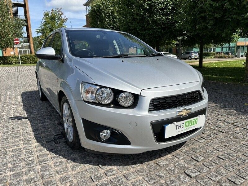 Silver Used 2013 Chevrolet Aveo LT Hatchback | £3,993 - Image 1/4