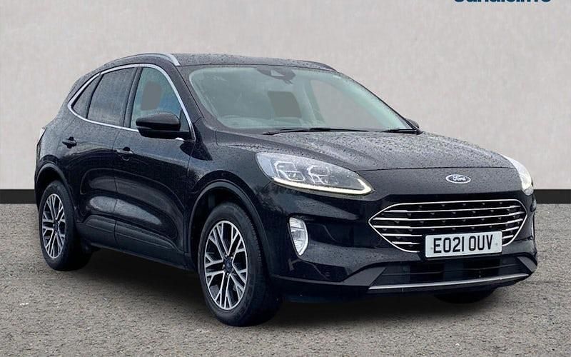 Used Ford Kuga Titanium 120 HP (88 kW) 2020 Black SUV