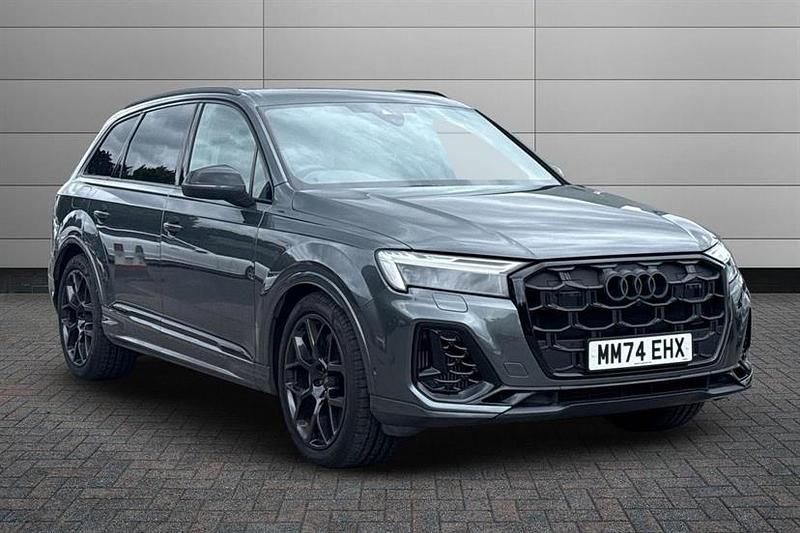 Daytona grey met Used 2024 Audi Q7 Black Edition SUV | £57,495 (Expensive) - Image 1/4