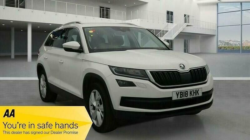 White Used 2018 Skoda Kodiaq SUV | £16,495 (Good price) - Image 1/3