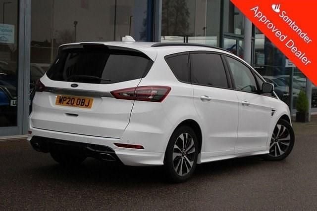 Used Ford S-MAX ST-Line 190 HP (139 kW) 2020 White MPV