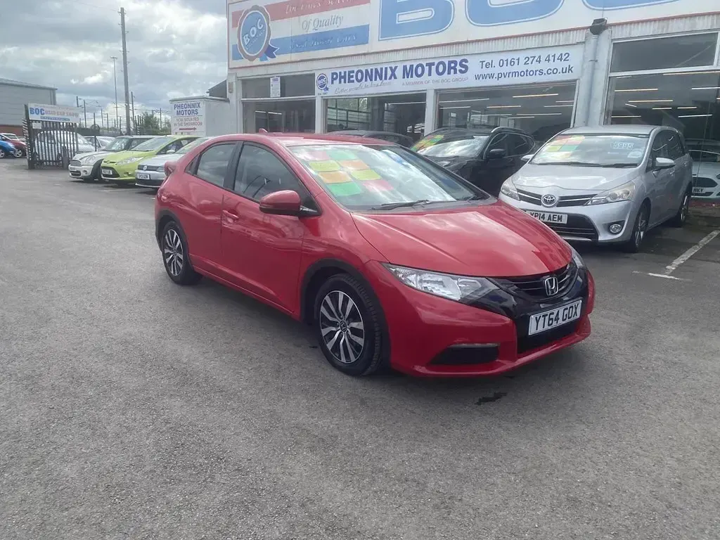 Używany Honda Civic S 120 KM (88 kW) 2014 Czerwony Hatchback