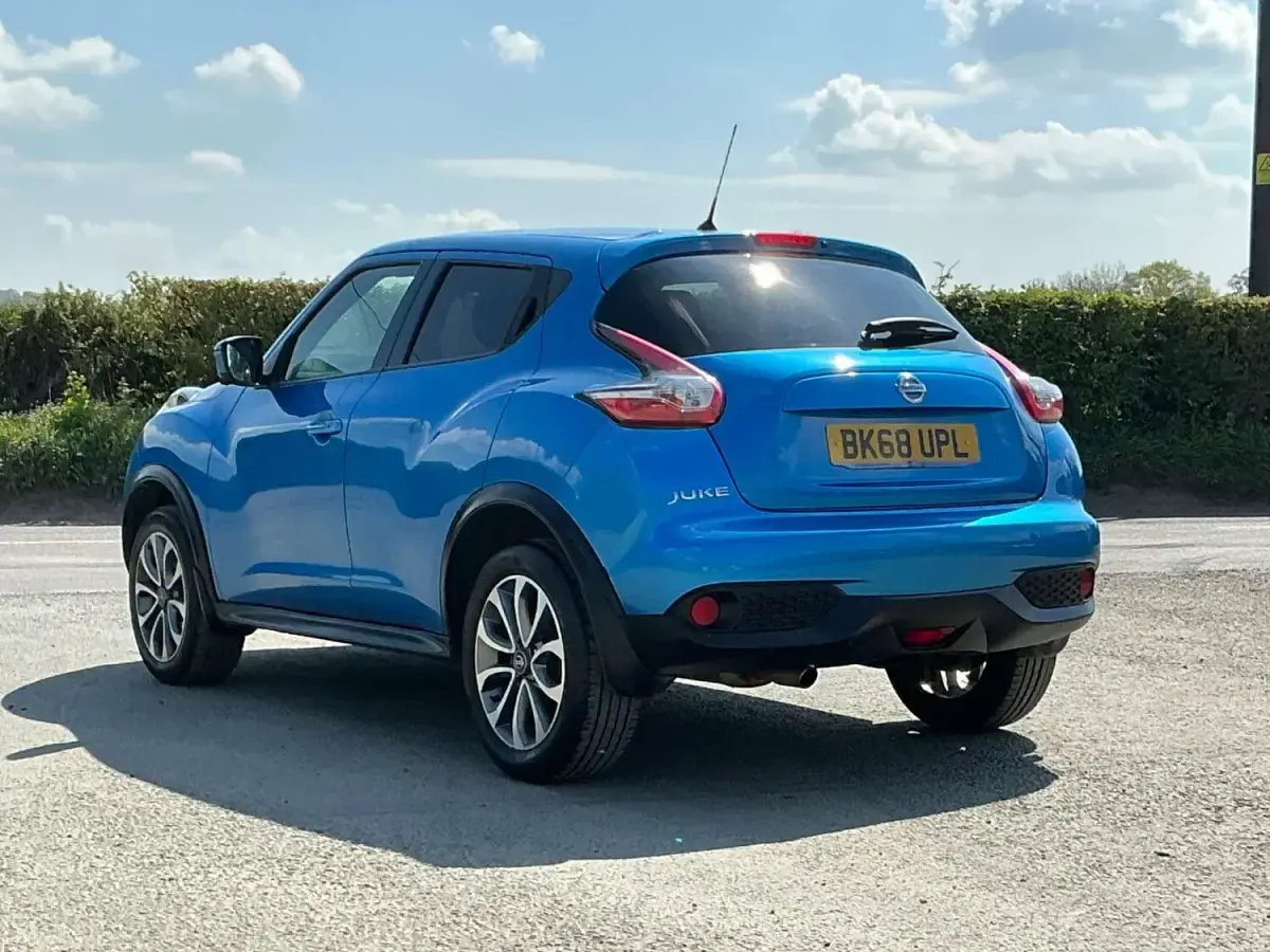Used Nissan Juke Tekna 2018 Blue SUV