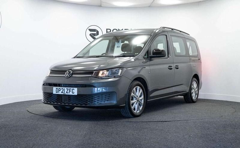Used VW Caddy Maxi S 122 HP (89 kW) 2021 Grey MPV