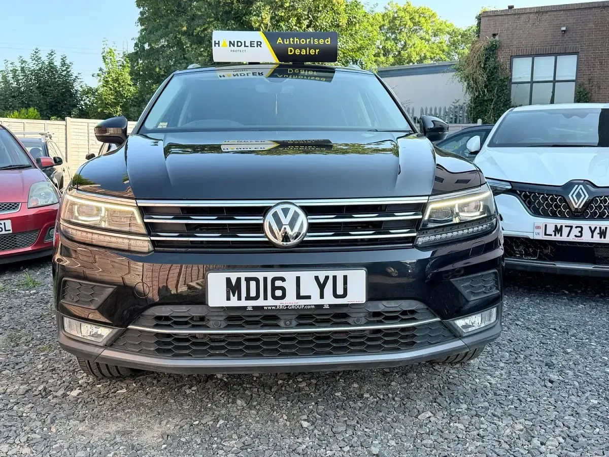 Used VW Tiguan SEL 2016 Black SUV