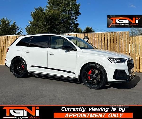 Used Audi Q7 Black Edition 286 HP (210 kW) 2020 White SUV