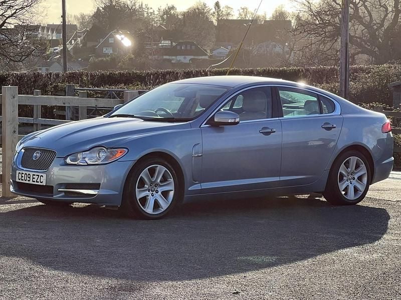 Used Jaguar XF Premium Luxury 2009 Blue Sedan