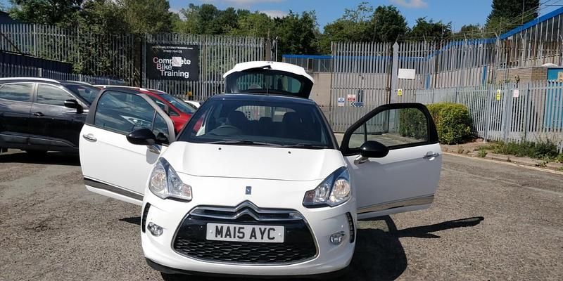White Used 2015 Citroën DS3 Hatchback | £4,495 (Good price) - Image 1/4
