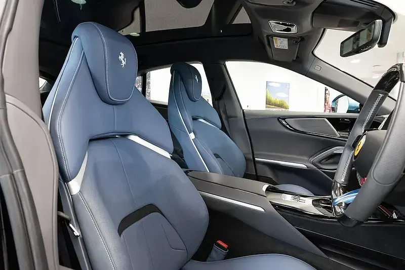 New Ferrari Purosangue 2025 Blue SUV
