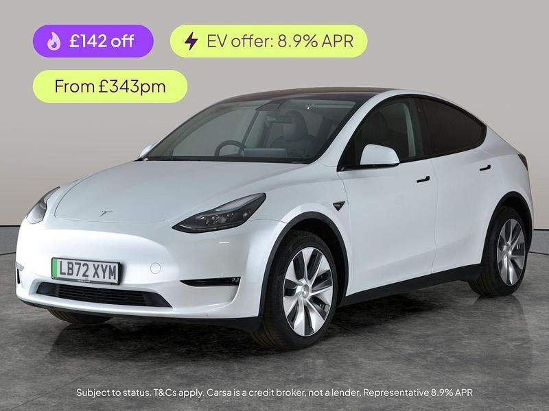 White Used 2022 Tesla Model Y Long Range AWD SUV | £23,563 (Good price) - Image 1/2