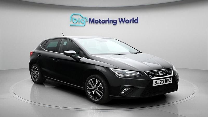 Used Seat Ibiza XCELLENCE 110 HP (80 kW) 2023 Black Hatchback