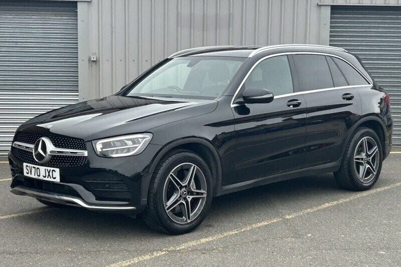 Black Used 2020 Mercedes GLC220 AMG line SUV | £22,500 (Good price) - Image 1/1