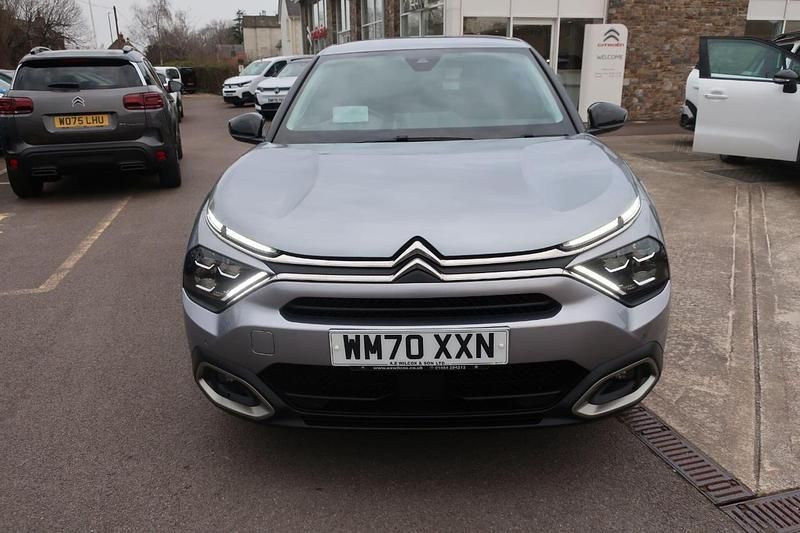 Usado Citroën C4 PureTech 127 HP (93 kW) 2021 Cinzento Citadino