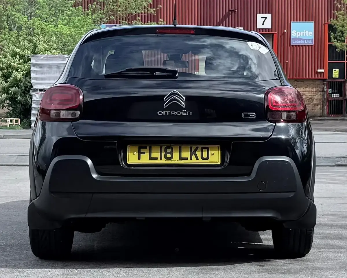 Used Citroën C3 Feel 2018 Black Hatchback