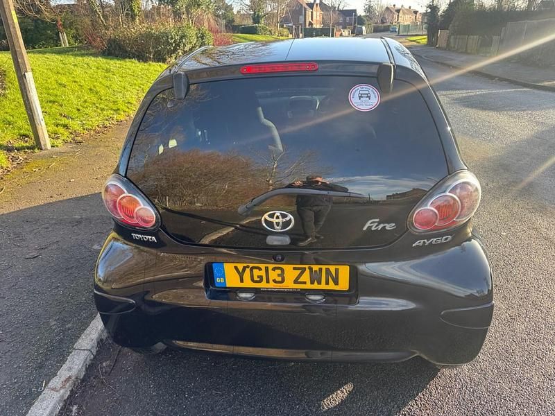 Used Toyota Aygo 2013 Black Hatchback