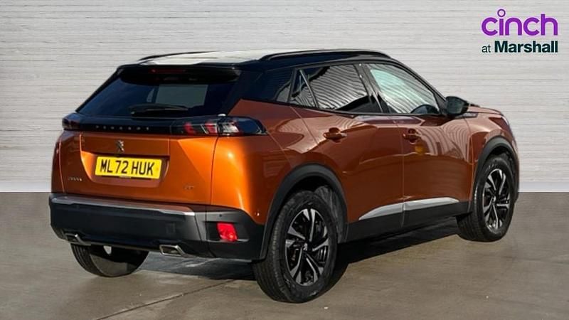 Used Peugeot 2008 GTi 131 HP (96 kW) 2022 Orange SUV