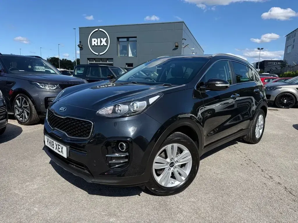 Used Kia Sportage 130 HP (95 kW) 2018 Black SUV