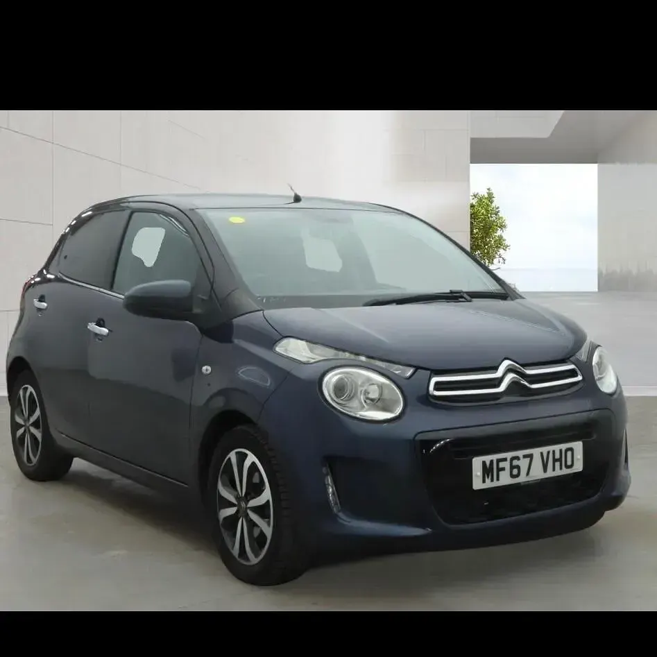 Used Citroën C1 Flair 82 HP (60 kW) 2017 Blue Hatchback