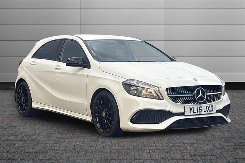 White Used 2016 Mercedes A200 Executive Hatchback | £8,640 (Fair price) - Image 1/4