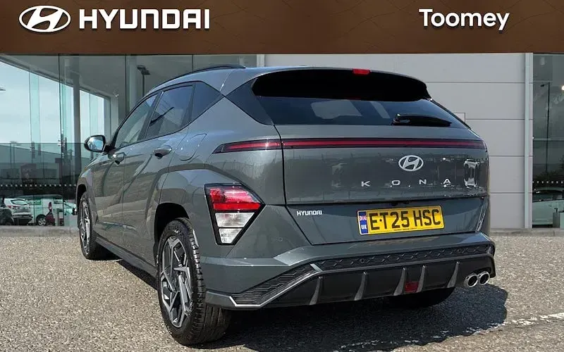 Used Hyundai Kona N Line 137 HP (100 kW) 2025 Grey SUV