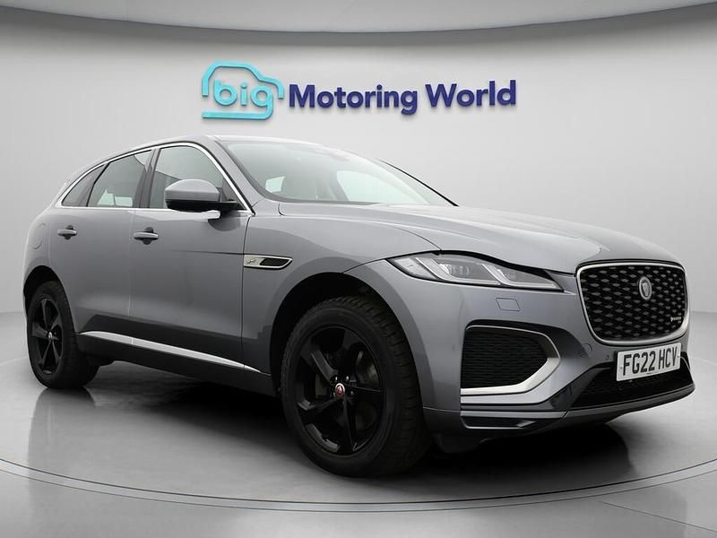 Grey Used 2022 Jaguar F-Pace R-Dynamic SUV | £26,500 (Good price) - Image 1/4