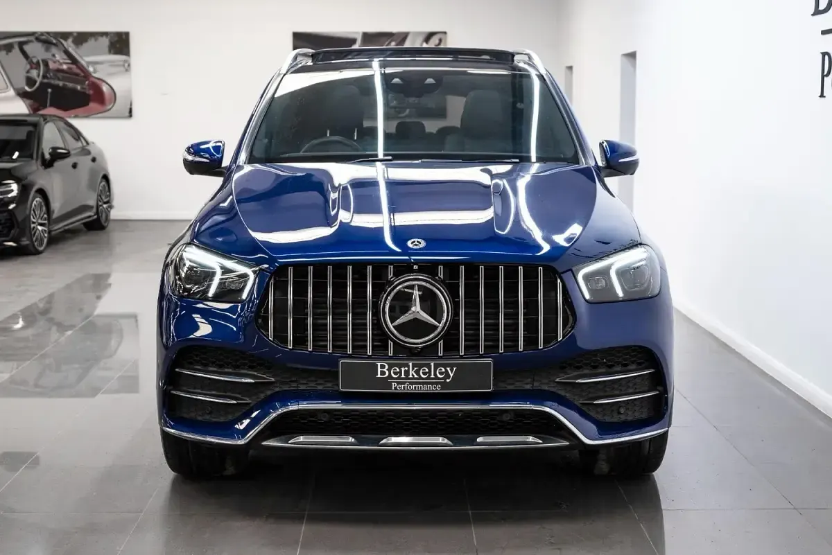 Used Mercedes GLE400 AMG line 2021 Blue Estate