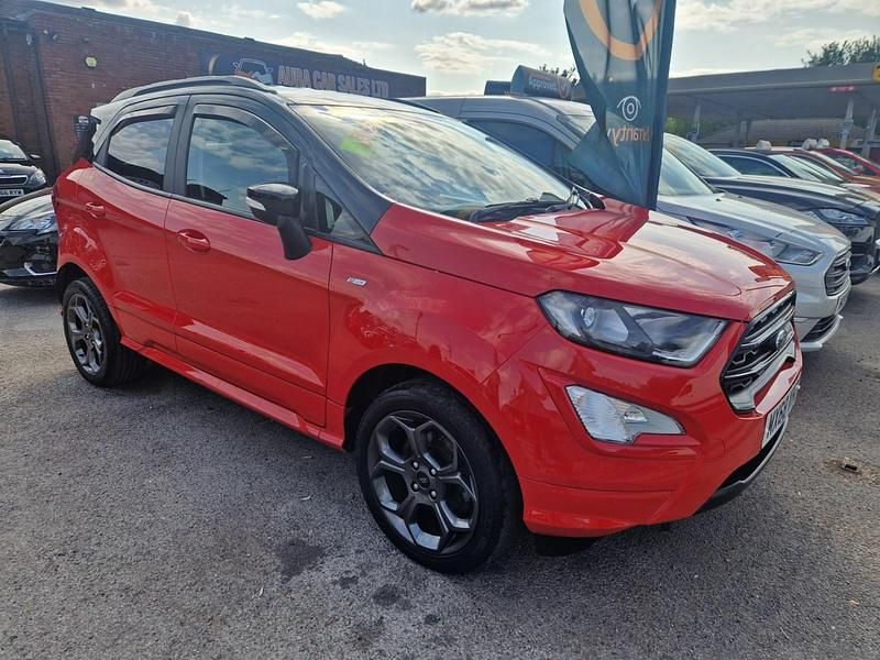 Red Used 2019 Ford Ecosport ST-Line SUV | £8,495 (Good price) - Image 1/4