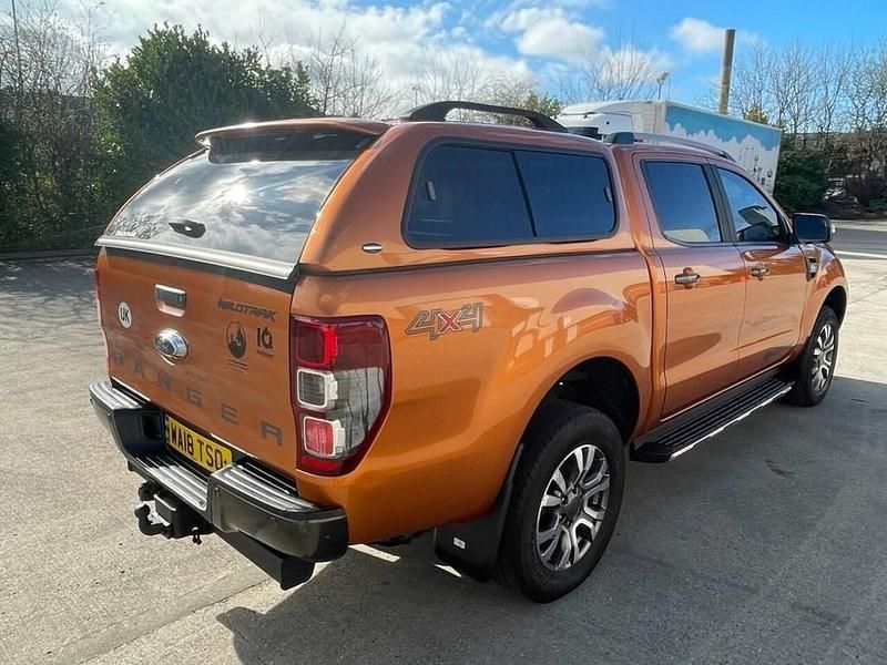 Used Ford Ranger Wildtrack 200 HP (147 kW) 2018 Orange Pickup