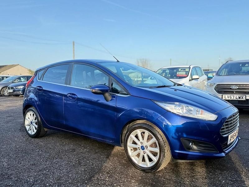 Used Ford Fiesta Titanium 2016 Blue Hatchback