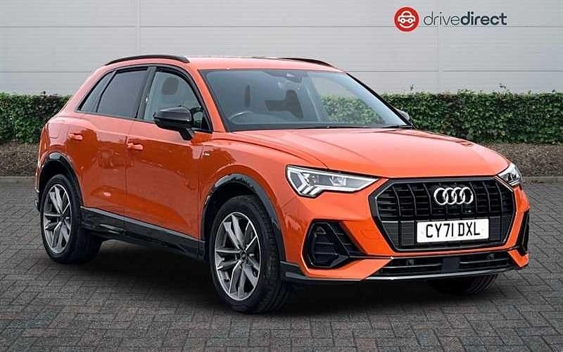 Orange Used 2022 Audi Q3 Black Edition SUV | £26,290 (Good price) - Image 1/4