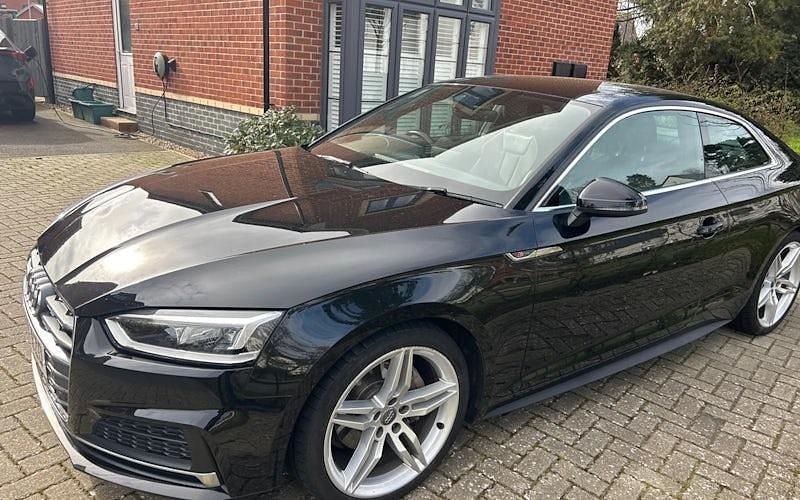 Used Audi A5 S-Line 190 HP (139 kW) 2019 Black Coupe